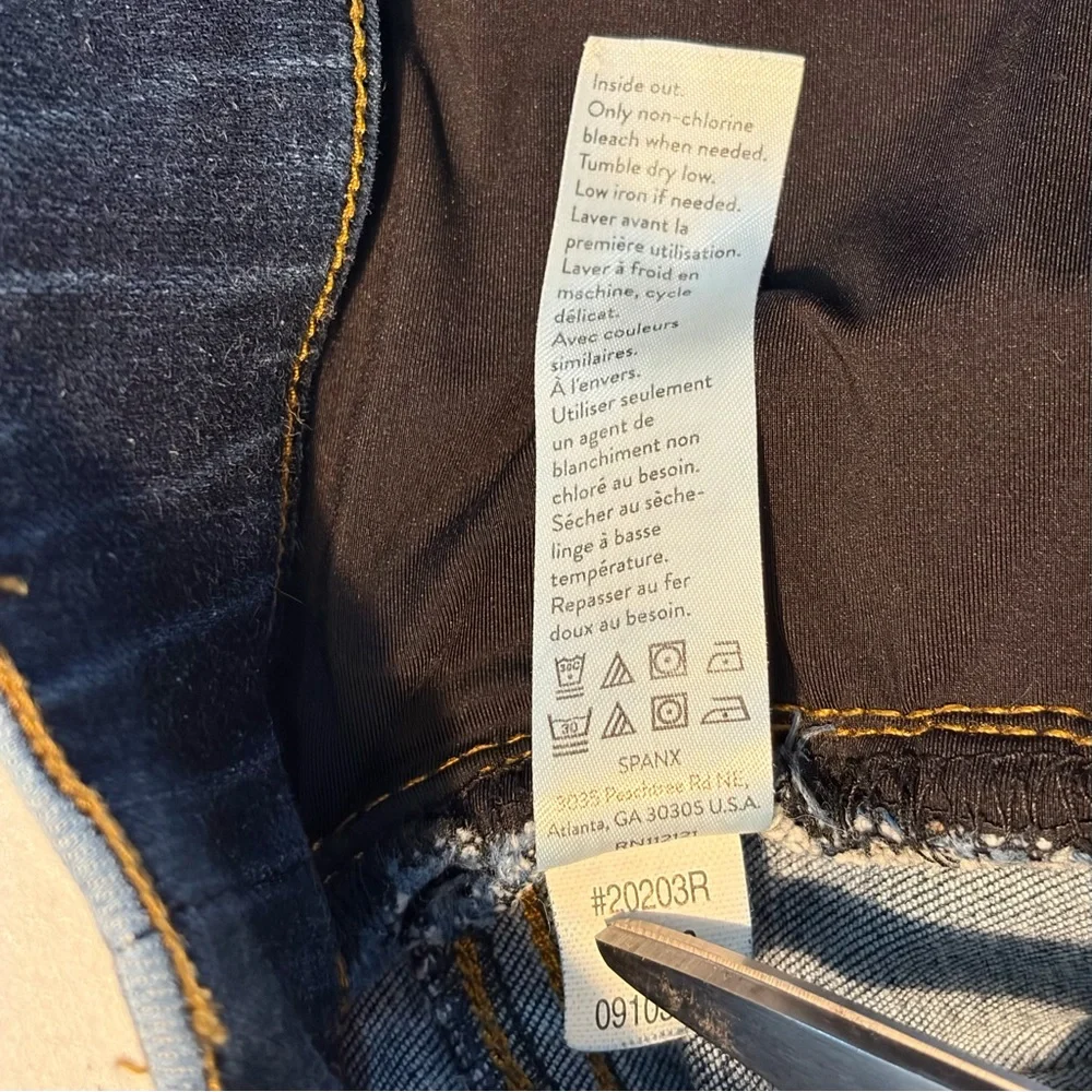SPANX Dark Blue Skinny Jeans (S)